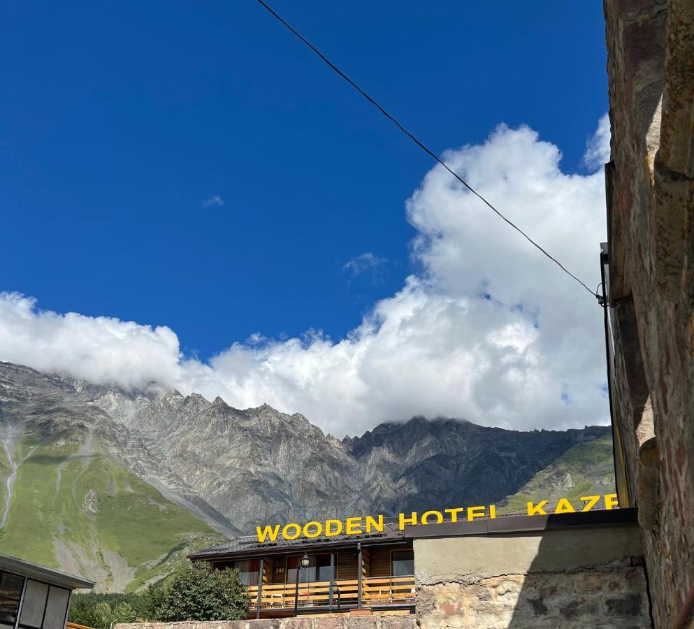 Wooden Hotel Kazbegi Exterior photo