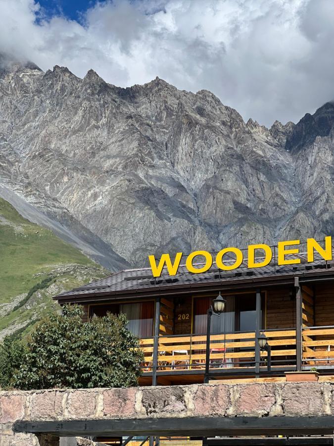 Wooden Hotel Kazbegi Exterior photo