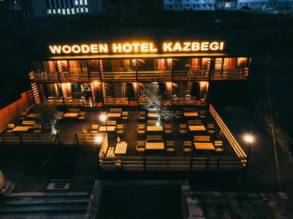 Wooden Hotel Kazbegi Exterior photo