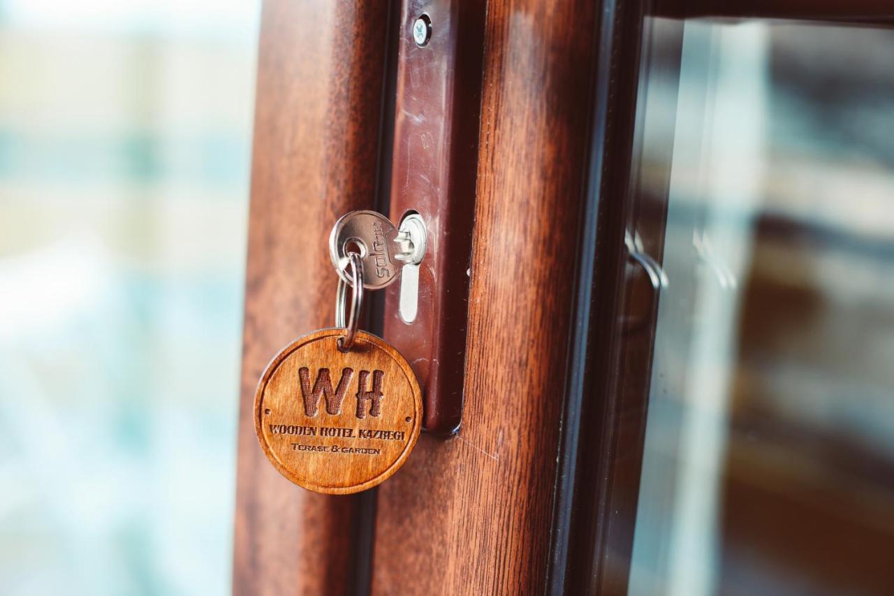 Wooden Hotel Kazbegi Exterior photo