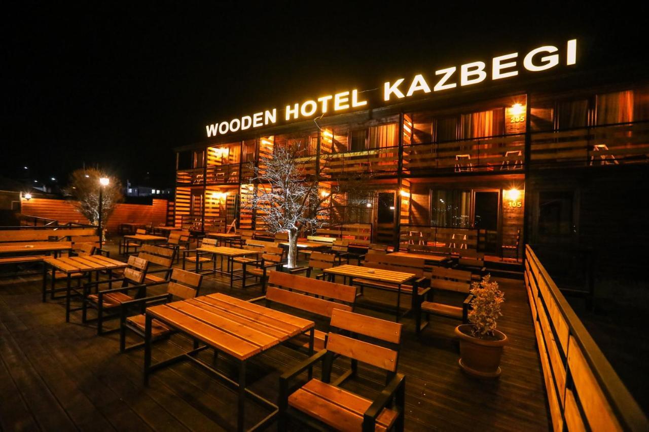 Wooden Hotel Kazbegi Exterior photo