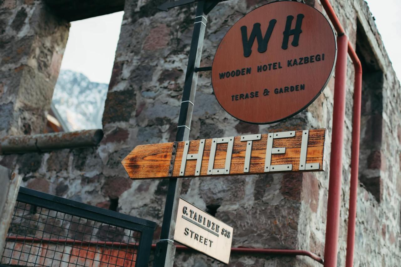 Wooden Hotel Kazbegi Exterior photo